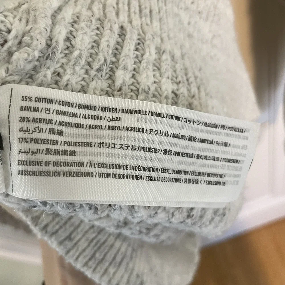 Abercrombie Y2K Soft Cable Knit Turtleneck Sweater Medium